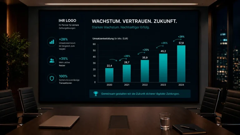 Paysafe-Group-Firmenlogo auf einem Bildschirm mit Umsatzdiagramm und iGaming-Wachstumskurve
